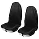 thumbnail image 1 of 2uds Cubierta Antideslizante para Asiento de Auto Negro Unique Bargains Microfibra 139x75cm, 1 of 1