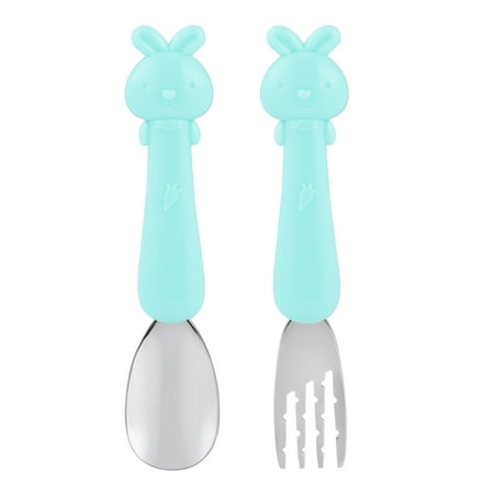

Spoon Feeding Baby Utensils Spoons Infant Training Children Dinner Weaning Weighted Tableware Kids Adaptive First Set