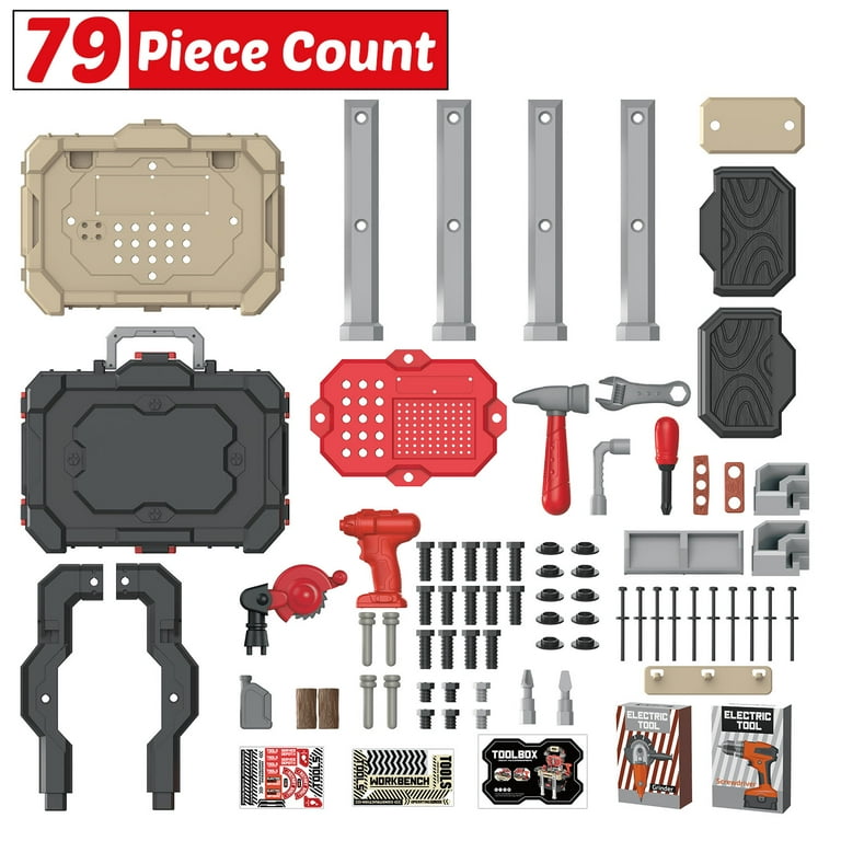 Tool Bench Amazon Toy Tool Set Wooden Kids Tool Bench, Toddler