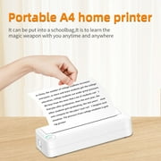Thermal Printer Paper Roll Thermal Paper Roll A4 Thermal Paper Thermal Paper Printer Paper Thermal Printer Paper Multi Purpose Portable A4 Thermal Paper Roll For Office School Home