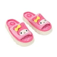 thumbnail image 1 of Hello Kitty x Friends My Melody 3-D Bow Open Toe Slide Slippers, 1 of 7