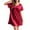 Wine, variant on Sngxgn Nightgowns for Women Tank Sleepwear Soft Sleep Dress Comfy Sleeveless Sleepshirt Ladies Nightdress(,One Size)