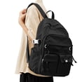 thumbnail image 4 of Cute Backpacks for School Bookbag for Teenagers, Black Backpack for Women School Book Bags for Men School Backpack, Aesthetic Backpacks for Teens High School College Backpack Casual Daypack, 4 of 11