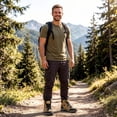 thumbnail image 2 of MeMoride Men's Waterproof Hiking Boots Outdoor Mid Trekking Lightweight Mountaineering Shoes, 2 of 7