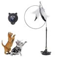 thumbnail image 1 of Interactive Cat Feather Toys, Suction Cup Cat Teaser Wand Toy for Indoor Cats, Kitten Scratching Exercise, 1 of 5