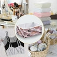 thumbnail image 4 of Foldable Fabric Storage Bin Home Cubes Clothing Organizer Bins Large Collapsible Box Basket for Home Organizer Black Flowers and Spider Web, 4 of 7