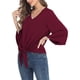 thumbnail image 4 of Txlixc Blusa de color sólido para mujeres Txlixc moda, 4 of 6