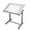 Off-White, variant on Height Adjustable Drawing and Drafting Table - Black