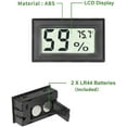 thumbnail image 2 of Digital LCD Indoor Temperature Humidity Meter Thermometer Fahrenheit Hygrometer,3Pcs, 2 of 5