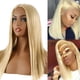 thumbnail image 3 of Hvxrjkn Blonde Wigs para Mujer, Peluca de Pelo Corto y Liso Rubio, Reemplazo de Pelo Suave, Mujeres Cortas con Flequillo y Rejilla, 3 of 9