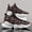 Red, variant on Sneakers, Men's Outdoor Shoes All Black Trend Fashion High-top Shoes Breathable Knitted Men's Anti-skid Lightweight Mountaineering Casual Sports