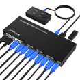 thumbnail image 1 of HDMI 2.0 KVM Interrupteur Automatique 4 Ports USB avec Câbles et Interrupteur, 1 of 1