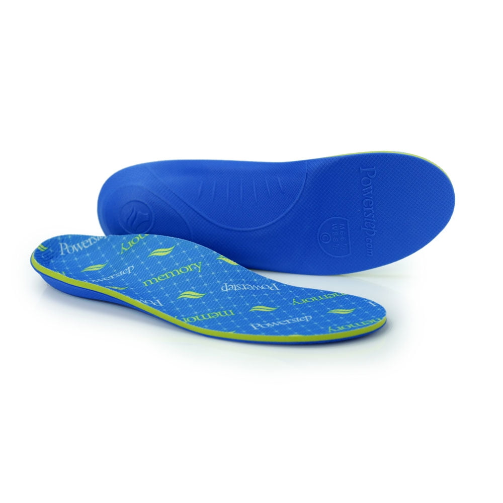 Powerstep® Memory Foam InsolesMen's 88.5, Women's 1010.5 Walmart