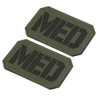 Bundle Set 2 Medic Reflective Patches Plate Carrier EMS Paramedic