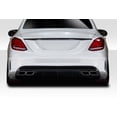 thumbnail image 1 of 2015-2021 Mercedes C Class W205 Duraflex C63 Look Rear Diffuser - 1 Piece ( For AMG Bumper only) (S), 1 of 3