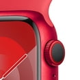 thumbnail image 3 of Apple Watch Series 9 With Blood Oxygen. GPS + Cellular 41mm Red Aluminum Case with Red Sport Band - S/M., 3 of 10