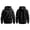 Black, variant on Halloween Hoodie for Boys Jack O Lantern Face Warm Lining Long Sleeve Hoodie 3-12 Years