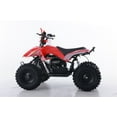 thumbnail image 2 of Tao Motor Brand New Mini boulder 40cc Gas Mini ATV for Kids with Pull Start 4 Stroke Disc Brake 6“ Tires , Red, 2 of 3