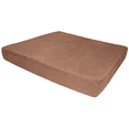 Big Barker 7" Pillow Top Orthopedic Dog Bed for Large Breed Dogs, Khaki