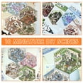 thumbnail image 4 of Xiyztok 10Pcs DIY 3D Sticker Scene,3D House Stickers with 3 Tweezers Cute Cartoon DIY Miniature Scenes for Adults Kids Reduce Stress Pass the Time, 4 of 8
