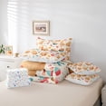 thumbnail image 5 of Homewish Kids Birthday Party Bedding Comforter Set 7pcs, Cute Capibara Animal Queen Bedding Sets, Princess Ribbon Bow Reversible Queen Sheet Sets, Luxury Bedroom Decor, 5 of 7
