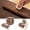 Coffee 1PCS, variant on Edge Strips Stickers Guard Tape For Corners Scratch Self Trim Molding Seal, 15x10cm, Coffee 1PCS