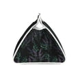 thumbnail image 3 of Lsque Lavender Flowers Printed Long Tissue Box Cover Holder, Facial Paper Organizer Dispenser,Triangle with Bottom Belt, PVC Leather Decorative Organizer, 3 of 9