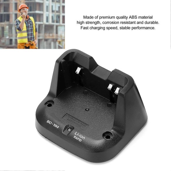 WalkieTalkie Charger Power Adapter Charging Dock for ICOM ICF4008 F3008 ICU80E V80E