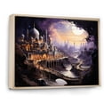 thumbnail image 2 of Designart "The Sacred Islam wall art II" Islamic Floater Framed Canvas Print, 2 of 7