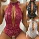 thumbnail image 2 of Lencería erótica de peluche para mujer, sujetador abierto de encaje, picardías sin entrepierna, ropa interior Sexy, sujetador transparente, mono, ropa sexual xuanjing unisex, 2 of 2