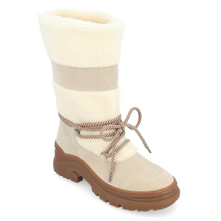 

Journee Collection Womens Galina Tru Comfort Foam Mid Calf Pull On Winter Boot