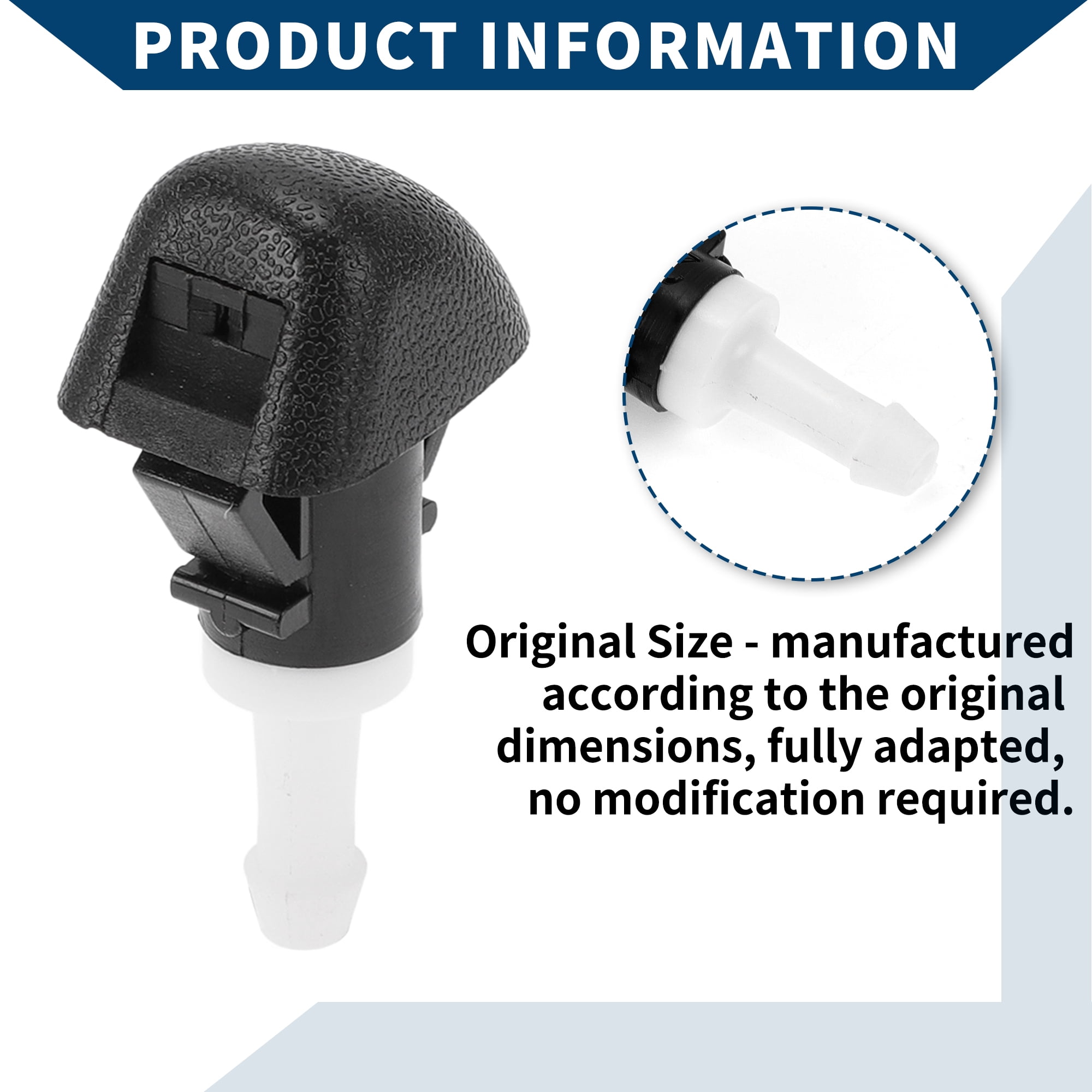 Unique Bargains Windshield Washer Nozzle for Subaru Outback for Subaru Legacy