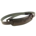 thumbnail image 2 of 4V Design Classic Large Handmade Leather Camera Strap w/Universal Fit Kit, Black/Cyan (2CLVV0930BL), 2 of 4