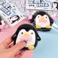 thumbnail image 1 of Juguete antiestrés de simulación de pingüino | Juguete antiestrés suave y duradero para aliviar la ansiedad y relajarse | Juguete sensorial portátil de pingüino para uso en la oficina, la escuel, 1 of 5