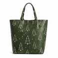 thumbnail image 2 of Christmas Tree Print Tote Bag, Green Holiday Handbag for Women, Large Reusable Shopping Shoulder Bag with Double Handles, Festive Winter Gift Carrier, 2 of 6