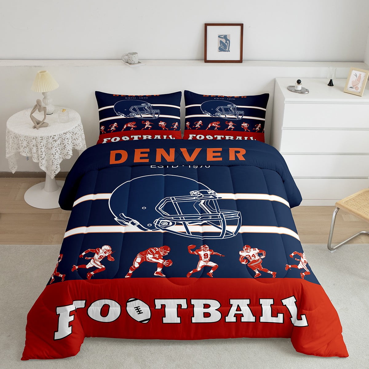 Set biancheria da letto alla moda Biancheria da letto matrimoniale