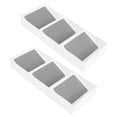 thumbnail image 3 of Spice Rack, Durable 2Pcs Non- Spice Rack Tray Insert, For Kitchen Cabinets Pepper Spice Jars, 3 of 8