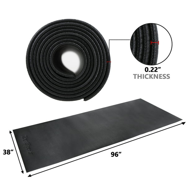 ZenSports 8x3ft HighDensity Treadmill Mat, Exercise Equipment Floor
