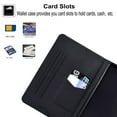 thumbnail image 5 of Galaxy Tab A 8.0 inch Case SM-T350/SM-T355/P350/P355, Allytech Premium PU Leather Multi-Angle Viewing Angles Stand Smart Auto Sleep Wake Folio Cover for Samsung Galaxy Tab T350 2015, Skeleton, 5 of 6