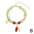 thumbnail image 6 of Lucky Red Bead Bracelet With Peanut Decor For Women Exquisite Chinese Blessing Bracelet Day Jewelry Pendant Valentine, 6 of 7