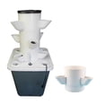 thumbnail image 2 of DIY Balcony Hydroponic Growing System Detachable PP Colonization Cups Home Garden Farm Greenhouse, 2 of 6