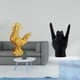 thumbnail image 2 of Figura De Pollo, Decoración Feng Shui, Estatua De Gallo, Escultura Para Cumpleaños, Aniversarios, Inauguración De La Casa, Estatua De Roca Con Gesto De La Mano, Escultura Creativa De Dedo, 2 of 8