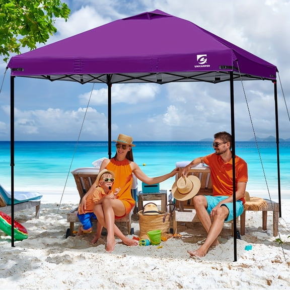 Pop-Up 10x10 Canopy Replacement Top Cover (with Ventilation Ports) Compatible with straight-leg canopy tents Waterproof functionality Ideal for courtyards, gardens, patios, and outdoor camping shade
