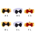 thumbnail image 3 of sweethay Cuello para mascotas Pajarita Collares para perros Accesorios de aseo Collar para perros y gatos Negro L Type3 NO3 sweethay PT003785-05, 3 of 6