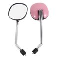 thumbnail image 5 of LEORX Bike Mirrors For Handlebars Pink Abs 1 Pair Universal Design For Riding Safety Enhancement, 5 of 7