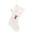 X, variant on Q Kids Holiday Stocking With Embroidered Letter Pattern For Christmas Candy Storage 10.6 X 16.5 Inches Knitted Fabric