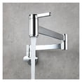 thumbnail image 4 of Pot Filler Tap Wall Mounted Foldable Kitchen Faucet Single Cold Single Hole Sink Tap Rotate Folding Spout Brushed Gold Brass ,bar Laundry RV Farmhouse, 4 of 6
