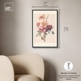 thumbnail image 5 of Art Remedy Botanical Prints Canvas, 16" x 24", Black Frame, A Bouquet 1820, 5 of 7