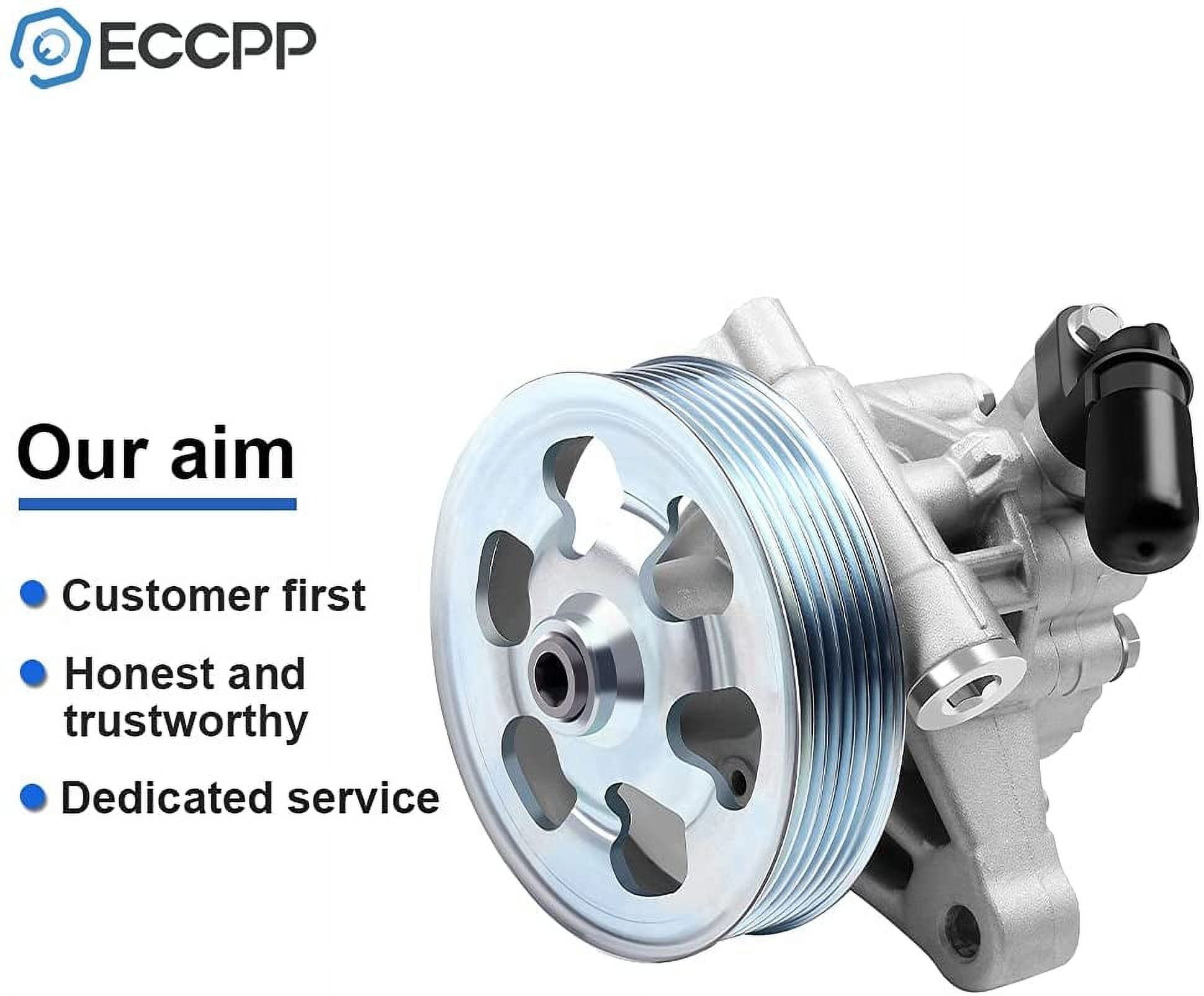 ECCPP 21-5495 Power Steering Pump Fit for 2008-2012 for Honda for Accord Power Assist Pump with Pulley