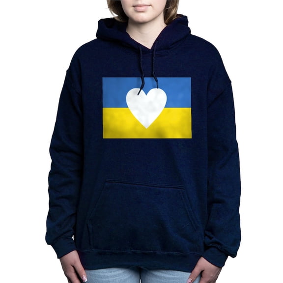 CafePress - Ukraine Heart Sweatshirt - Pullover Hoodie, Classic & Comfortable Hooded Sweatshirt